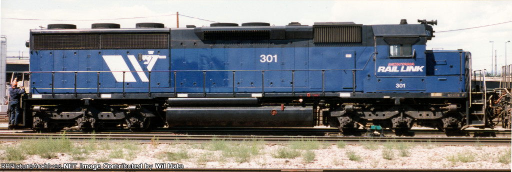 Montana Rail Link SD45-2 301